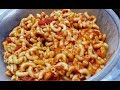 Making Macaroni and Tomatoes on NuWave Induction Cooktop -  Side Dish