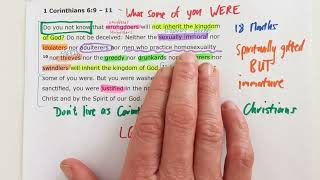 Information 1 Corinthians 6:9-11 // What some of you were Update