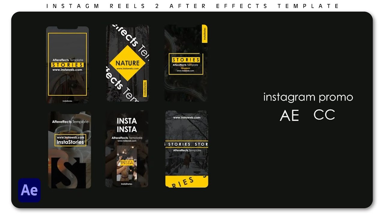 Instagram Reels 2 After Effects Template | Free Download | Templates for Creators