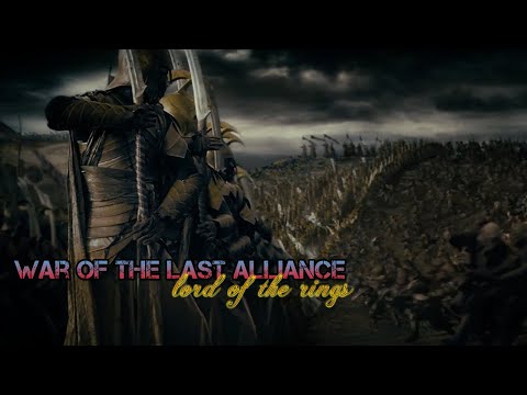Trận Chiến Liên Minh Cuối Cùng Của Tiên Tộc Và Loài Người | Chúa Tể Những Chiếc Nhẫn | The Hobbit