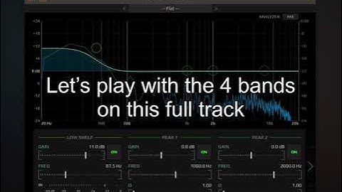 Responsive and affordable AUv3 equalizer plugin for iOS - AU3FX:PeakQ by Kymatica AB