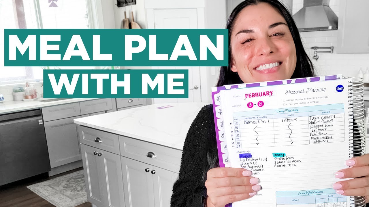 MY WEEKLY MEAL PLAN | Grocery Tips + Food Budget - YouTube