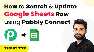 How to Search and Update Google Sheets Row using Pabbly Connect (in Hindi)
