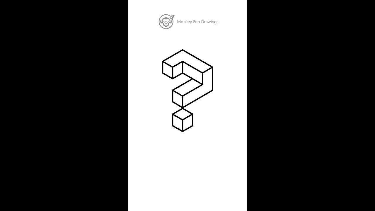 How To Draw A 3d Question Mark