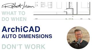 ArchiCAD Dimensions  - What to do when they don't work