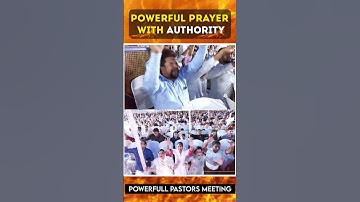 POWERFUL PRAYER WITH AUTHORITY || #shorts || Ankur Narula Ministries