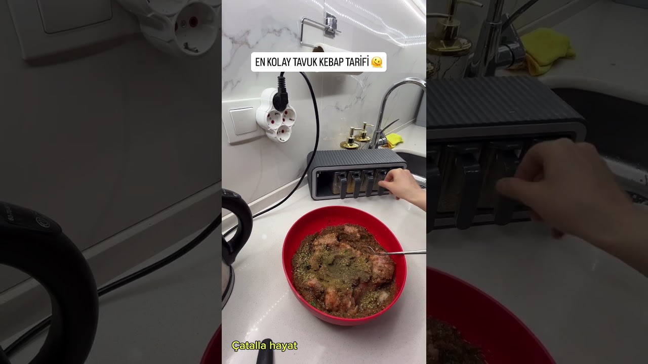 En kolay tavuk kebap tarifi #keşfet #tarif #food #pratiktatlitarifleri #yemektarifleri