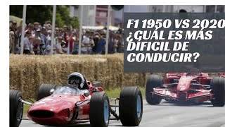 2020 vs 1950: ¿qué F1 es más difícil de conducir?