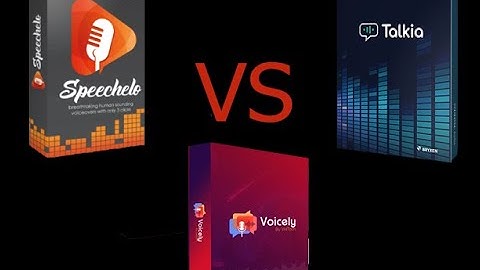 Speechelo vs Talkia vs Voicely. Comparison of these 3 text to speech softwares. Best of 2021.