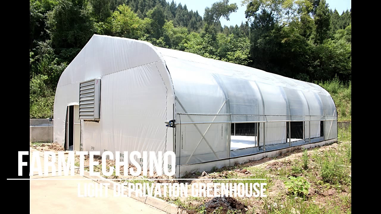 FarmTechSino Auto Light Deprivation Greenhouse