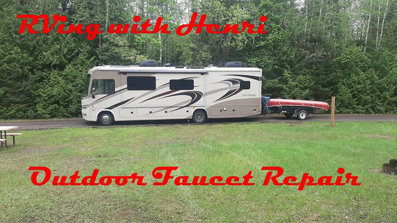 RV Outdoor Faucet Repair and Modification YouTube