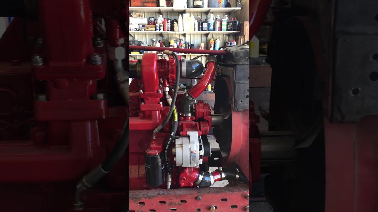 Farmall M 4bt Cummins conversion YouTube