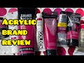 Best Acrylic Paint | Brand Comparison | Quinacridone Magenta