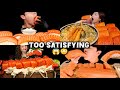 When Big Bites Get TOO Satisfying GIANT SALMON SUSHI MUKBANG ASMR MUKBANG 