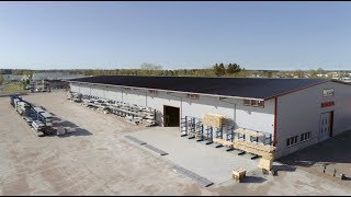 Construction of production hall in Skara, Sweden | BORGA