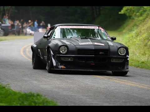 Chasing the Dragon Hill Climb 114.3 run 1970 Camaro