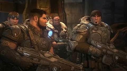 Gears of War running on XENIA Emulator 4K