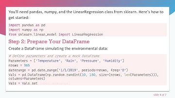 Extracting Monthly Regression Statistics from Pandas DataFrames