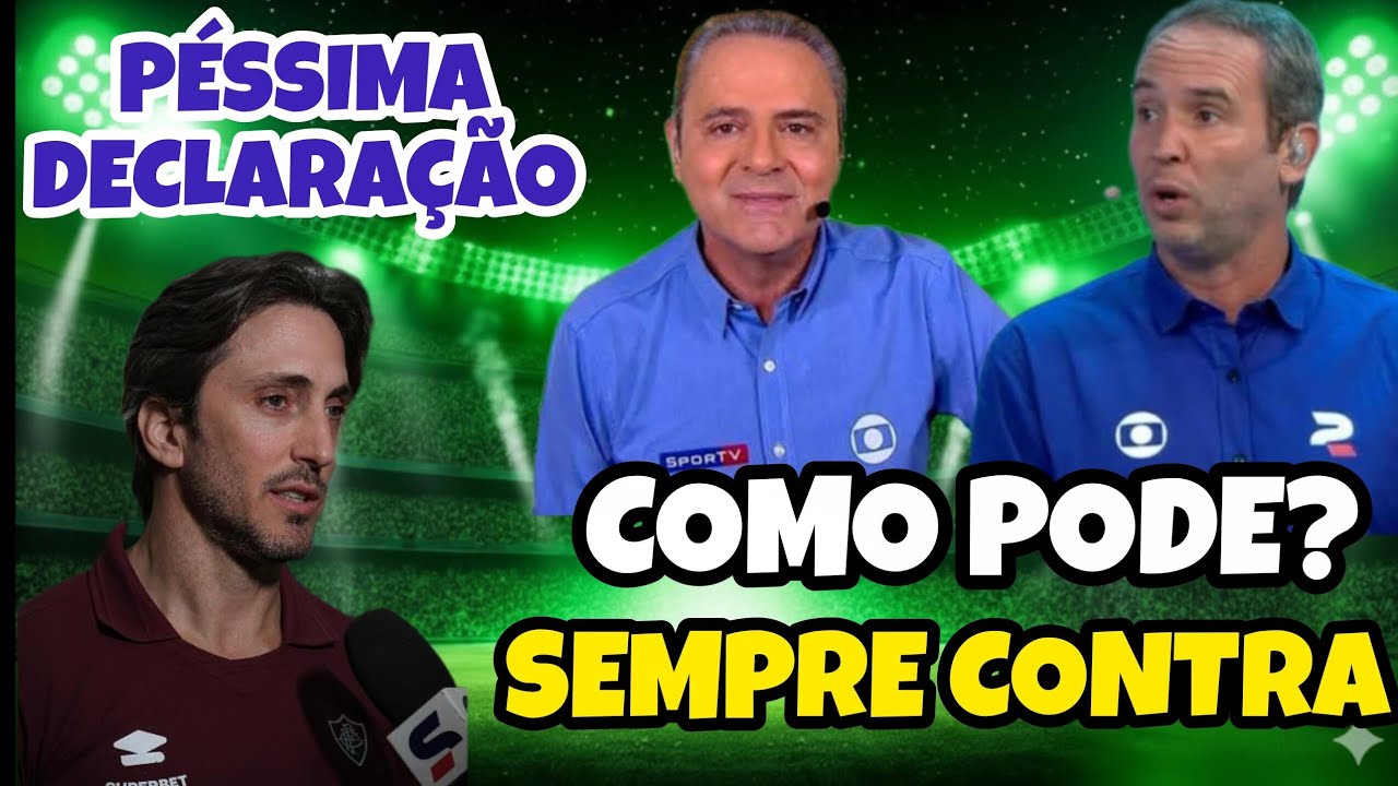 🚨 ATENÇÃO ANÁLISE RIDÍCULA AO VIVO? OLHA ESSA DO CAIO RIBEIRO 😂 ZUBELDIA DA PÉSSIMA DECLARAÇÃO 