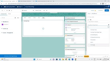 how to edit, create, change template, add visualforce page and lWC to record page  #recordpages