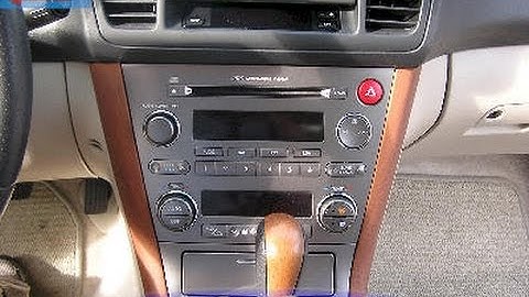 Subaru Outback Stereo Removal = Car Stereo HELP