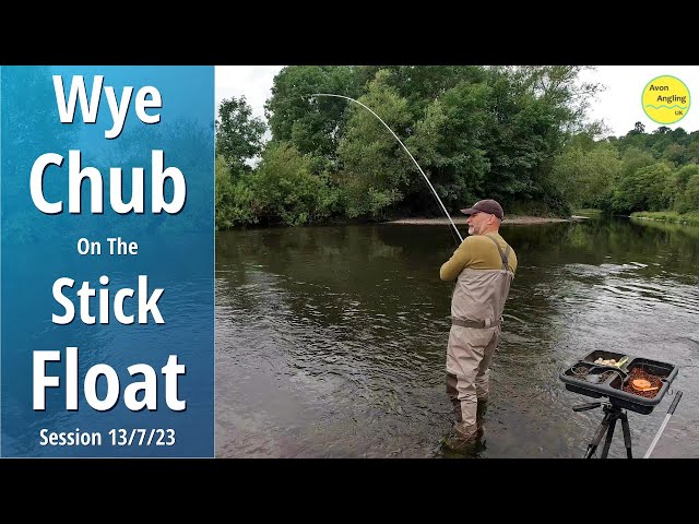 Big Wye Chub On The Float - Fishing A New Stretch - Fast Water