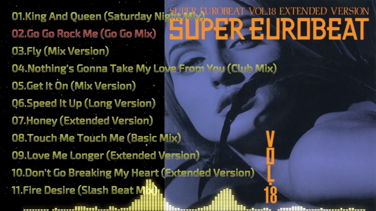 Super Eurobeat Vol. 18 - Extended Version - YouTube