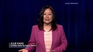 Julie Kang, Candidate for City of Seattle, Council District No. 5