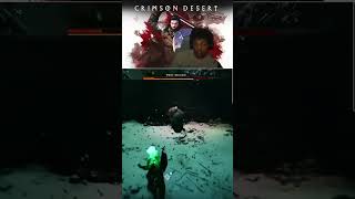 White Bearclaw spear attacks are INSANE #crimsondesert #bossfight #shorts