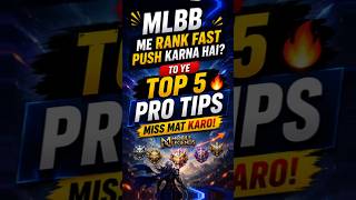 Top 5 MLBB Pro Tips You Need To Know! #mlbb #mobilelegends #mlbbcreator #mlbbshorts #top5 #tips