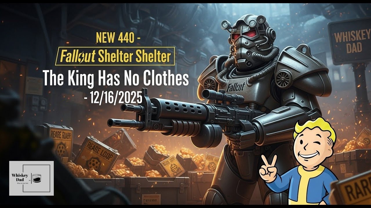 NEW Vault 440 - Fallout Shelter - The King Has No Clothes - 12/16/2025