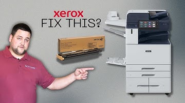 Easy Guide: Switching The Waste Container In The Newest Xerox Altalink C8200 Series Printer