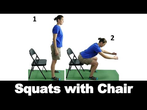 Squats with a Chair - Ask Doctor Jo