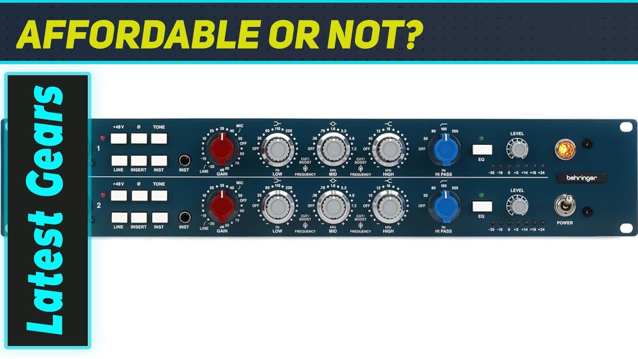 Behringer 1273: Unlocking Incredible Studio Sound - YouTube