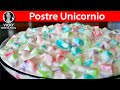 Ensalada de Gelatina Unicornio Postre Unicornio | #VickyRecetaFacil