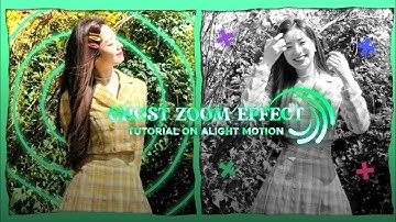 GHOST ZOOM EFFECT TUTORIAL (ON ALIGHT MOTION)