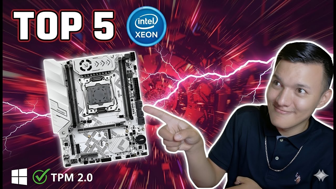 Las 5 Mejores Placas X99 (XEON) para PC Gamer BARATA💸 con Soporte TPM 2.0 y Windows 11 ✅