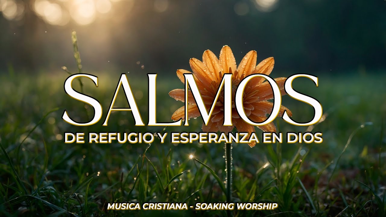 SALMOS CANTADOS 🌻| Dios es mi Refugio y Esperanza 🙌 | Música Cristiana de Paz Interior y Fe