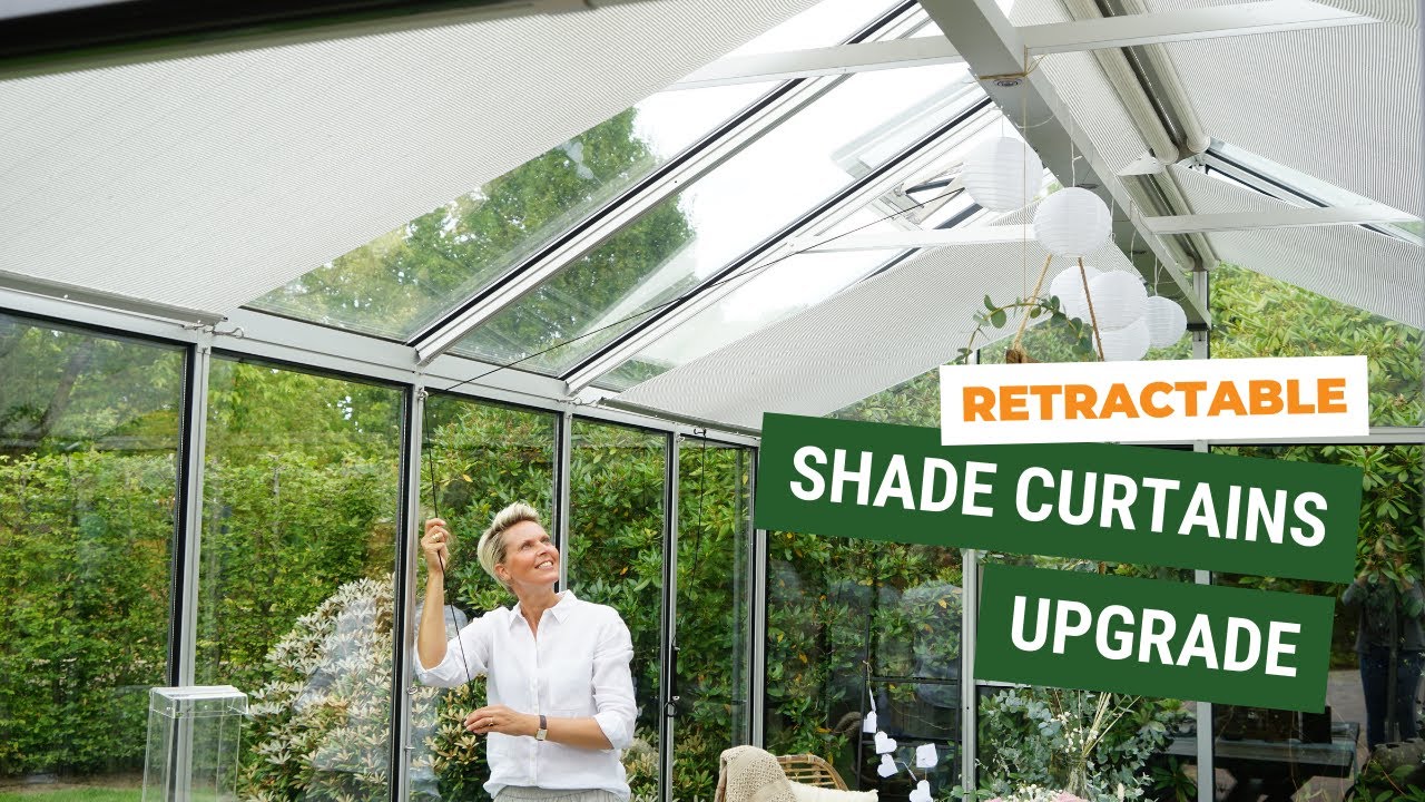 The Ultimate Greenhouse Upgrade Retractable Greenhouse Shade Curtains