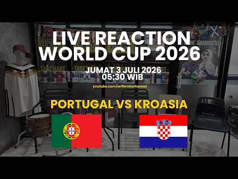 LIVE REACTION WORLD CUP 2026 - PORTUGAL VS KROASIA