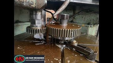 Gia công bánh răng trên máy Xọc răng bao hình tại HẢI NAM-0989875754