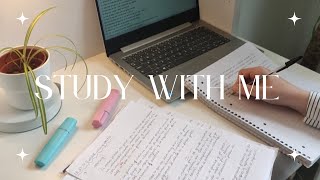 Study With Me~~real time & calm piano music