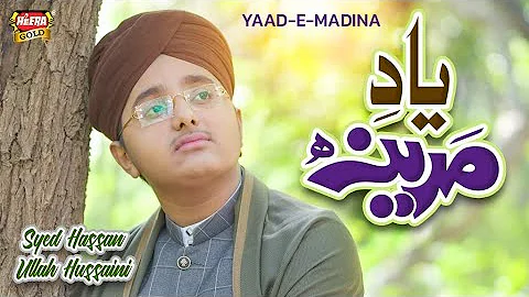 Syed Hassan Ullah Hussaini | Yaad e Madina | New Naat 2024 | Official Video | Heera Gold
