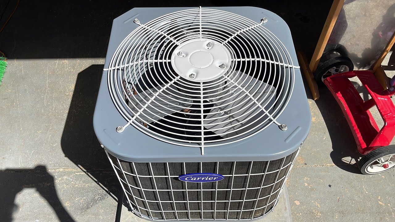 2004 Carrier Central Air Conditioner Restored - YouTube