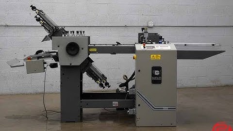 Baum 2020 Pile Feed Paper Folder