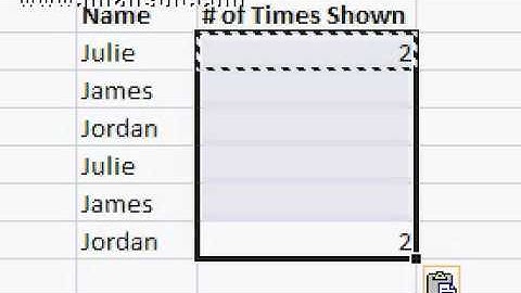 How to Find Duplicates in Excel Using CountIf Function