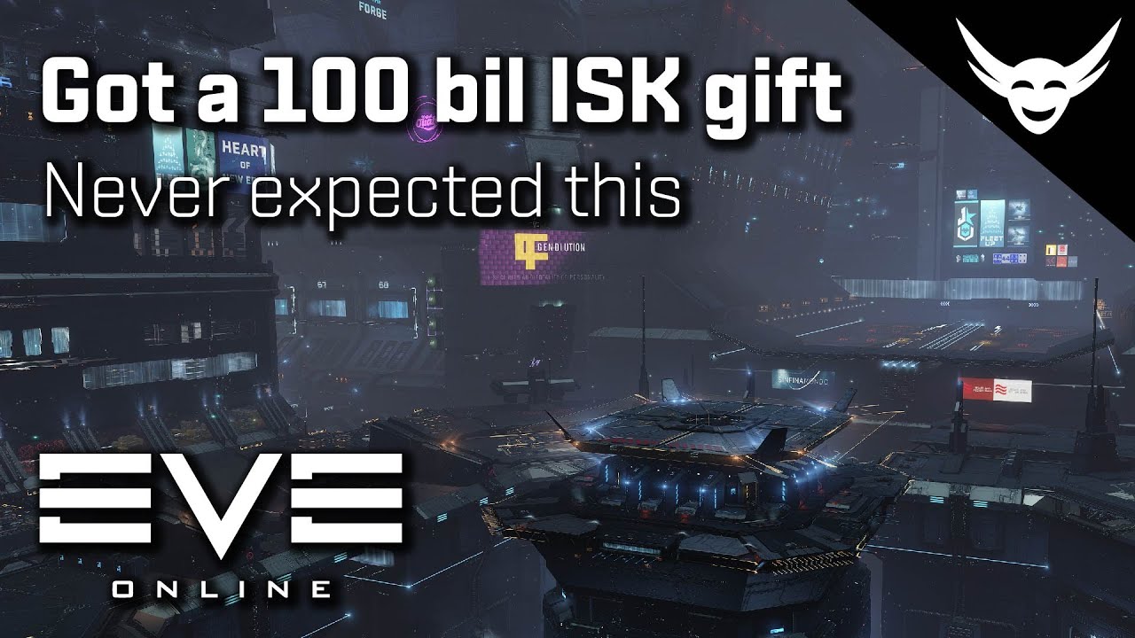  EVE Online - Recieved a 100 bil ISK gift