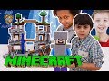 МАЛЬЧИШКИ собирают LEGO MINECRAFT! 13+