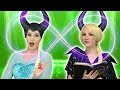 ELSA AND MALEFICENT SWITCH PLACES. What Happens when a Spell is on Elsa and Maleficent.