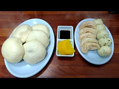 강원도 고성 찐빵,만두/고성맛집/고성 간성시장맛집/서울왕만두/Goseong/Steamed Bread, Dumpling, Gangwon-do, K…